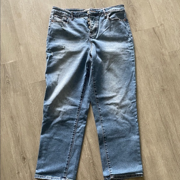 Jessica Simpson High Rise Blue Jeans - Picture 1 of 2